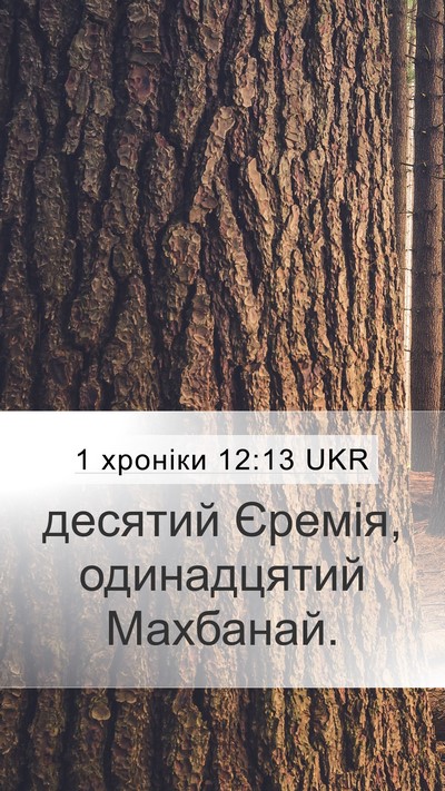 1 хроніки 12:13 UKR Mobile Phone Wallpaper - десятий Єремія, - Mobile Bible Verse Wallpaper