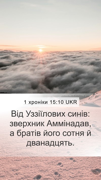 1 хроніки 15:10 UKR Bible Verse Image