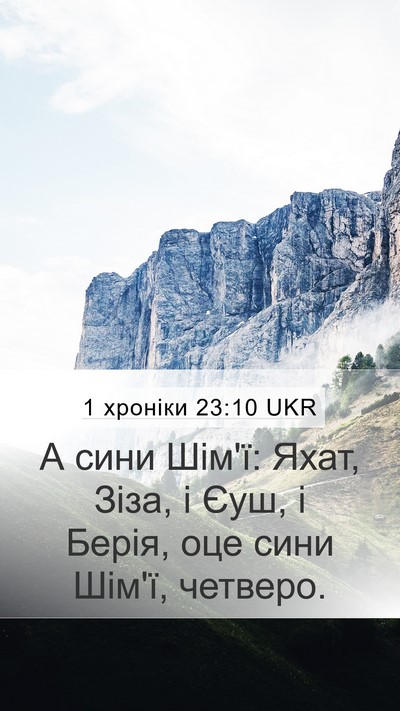 1 хроніки 23:10 UKR Bible Verse Image