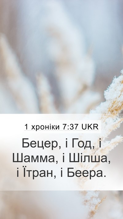 1 хроніки 7:37 UKR Mobile Phone Wallpaper - Бецер, і Год, і Шамма, і - Mobile Bible Verse Wallpaper