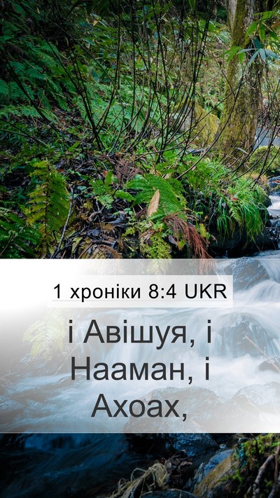 1 хроніки 8:4 UKR Bible Verse Image