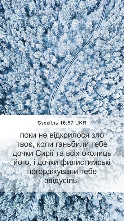 Єзекіїль 16:57 UKR Bible Verse Image