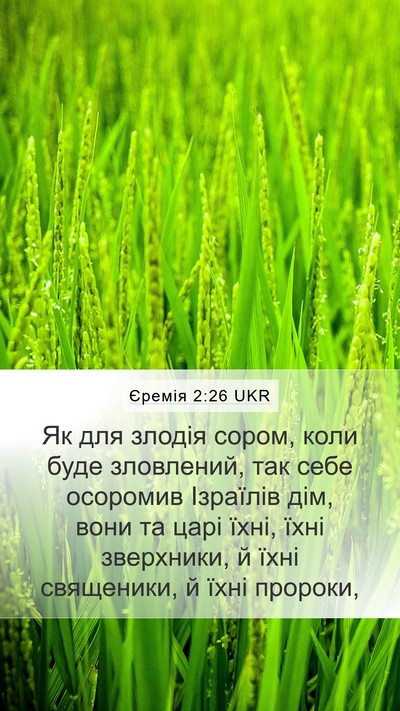 Єремія 2:26 UKR Bible Verse Image