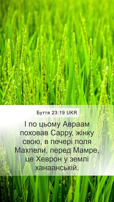 Буття 23:19 UKR Bible Verse Image