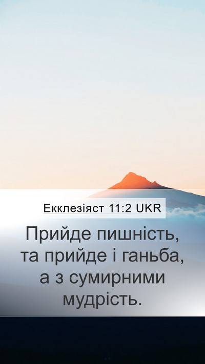 Екклезіяст 11:2 UKR Bible Verse Image