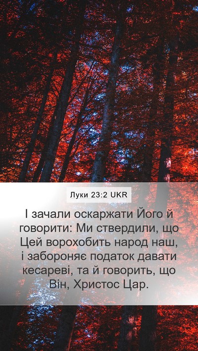 Луки 23:2 UKR Bible Verse Image