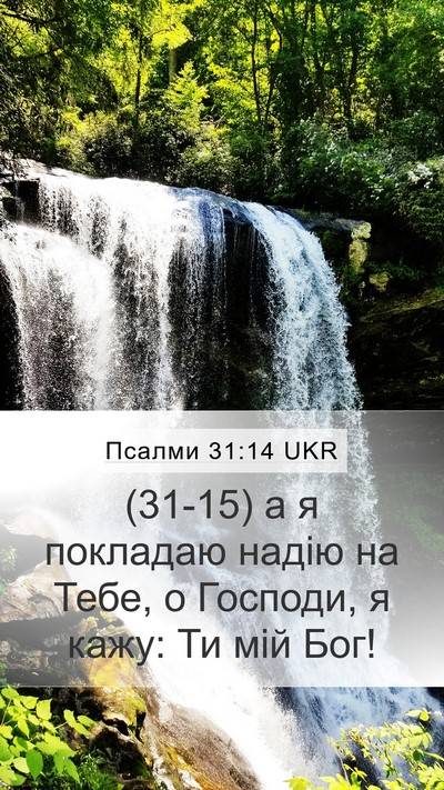 Псалми 31:14 UKR Bible Verse Image