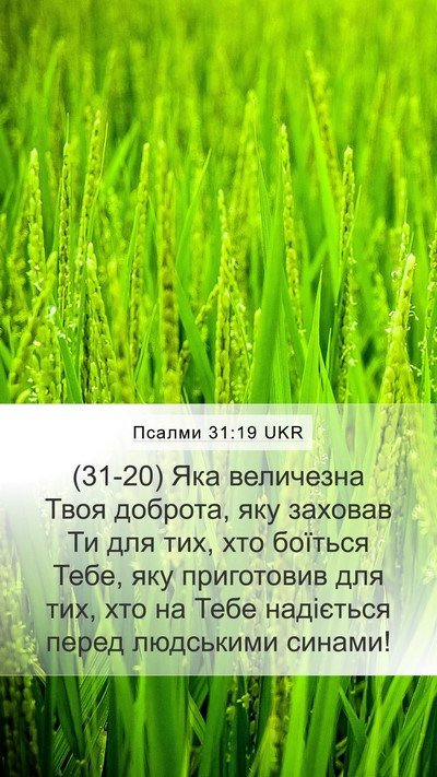 Псалми 31:19 UKR Bible Verse Image