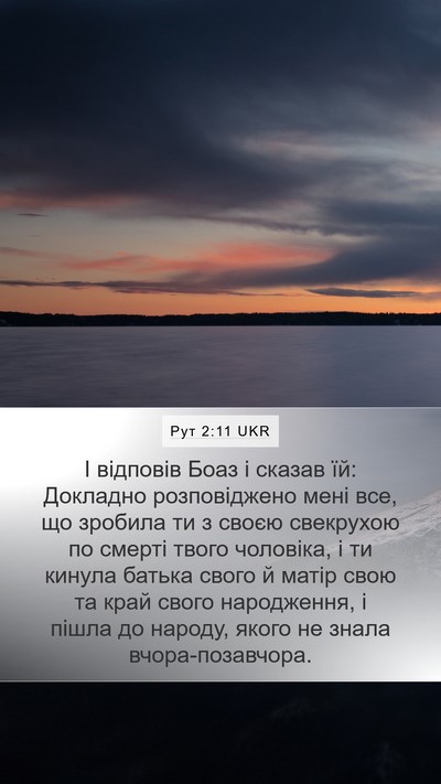 Рут 2:11 UKR Bible Verse Image