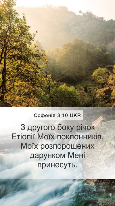 Софонія 3:10 UKR Bible Verse Image