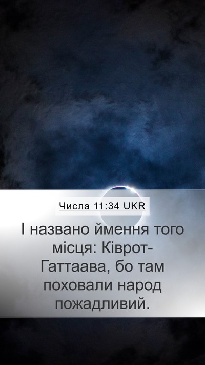 Числа 11:34 UKR Mobile Phone Wallpaper - І названо ймення того - Mobile Bible Verse Wallpaper